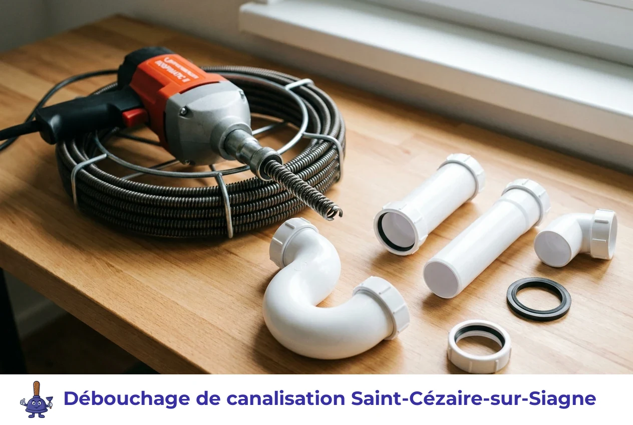 Débouchage de canalisation à Saint-Cézaire-sur-Siagne