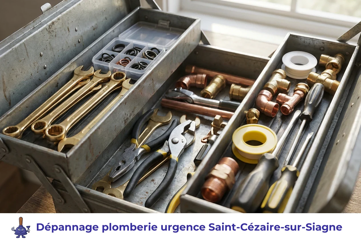 Dépannage plomberie urgence à Saint-Cézaire-sur-Siagne