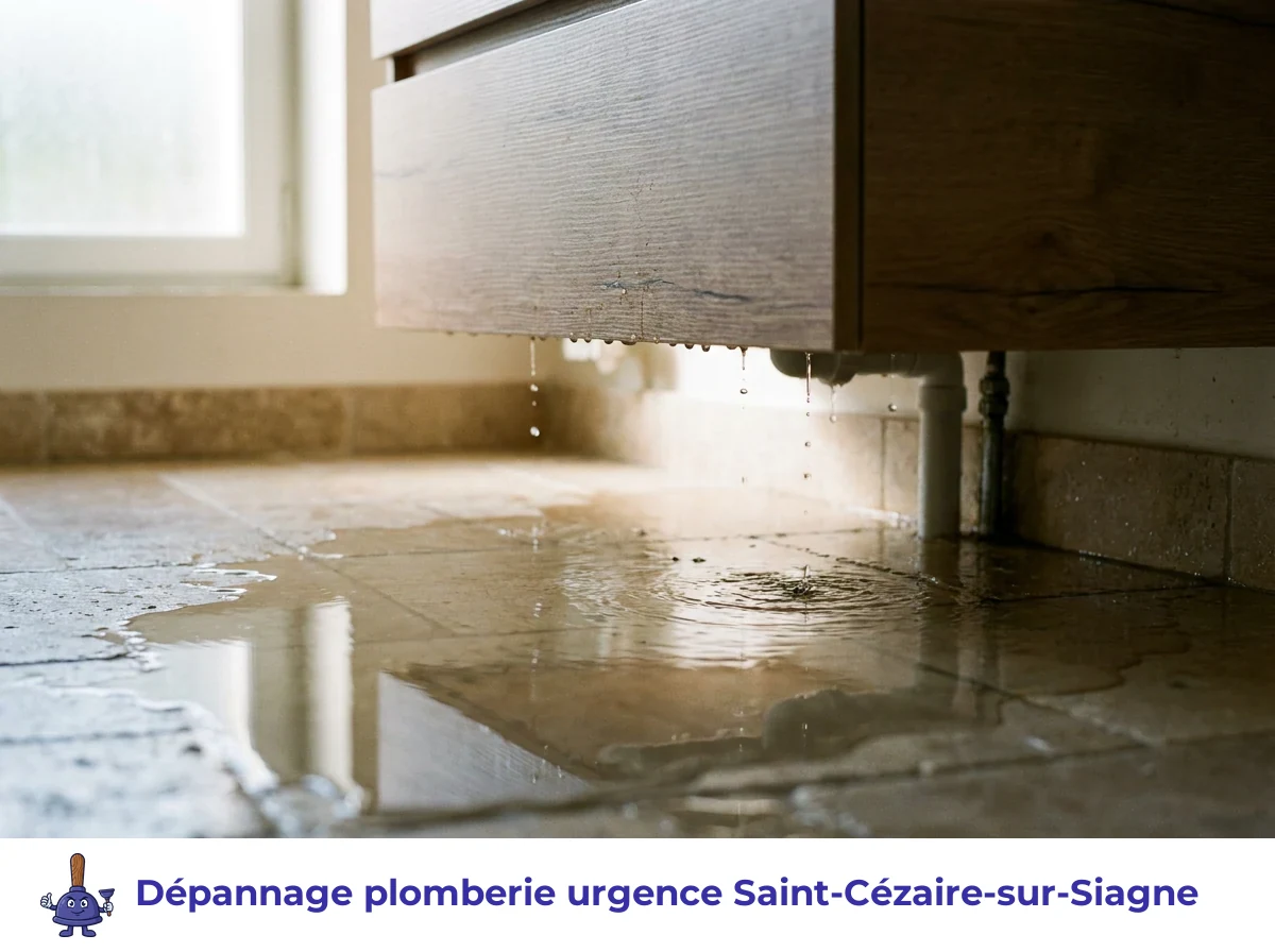 Dépannage plomberie urgence à Saint-Cézaire-sur-Siagne