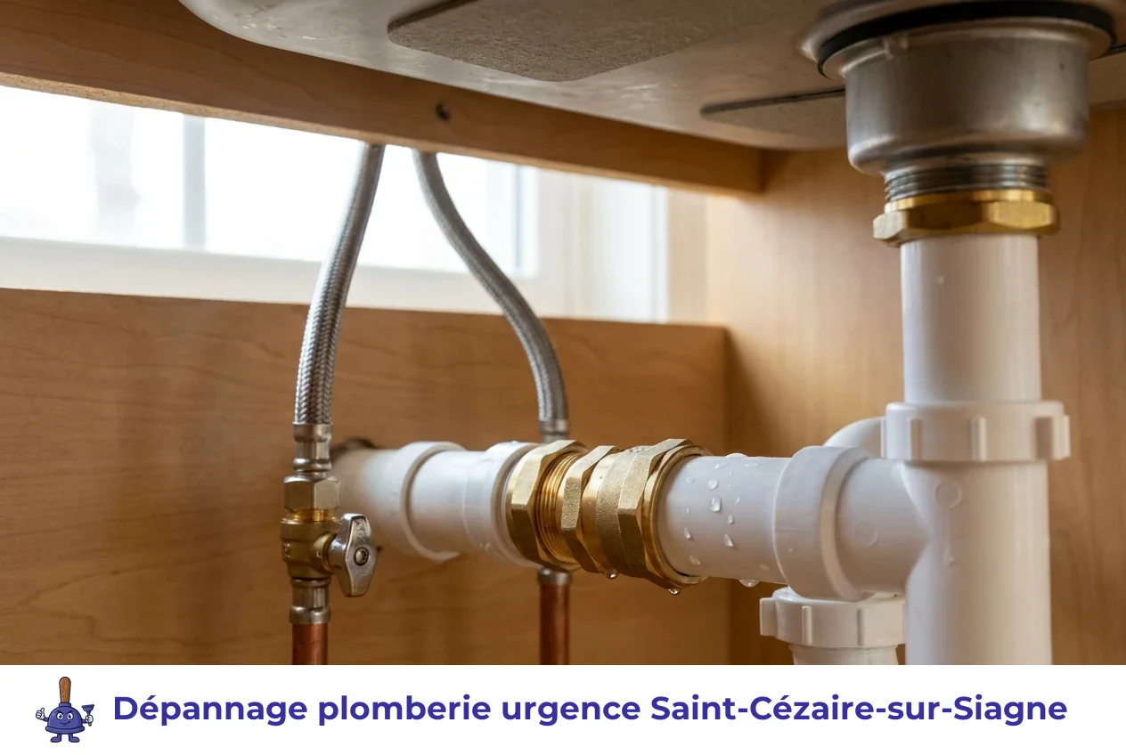Dépannage plomberie urgence à Saint-Cézaire-sur-Siagne