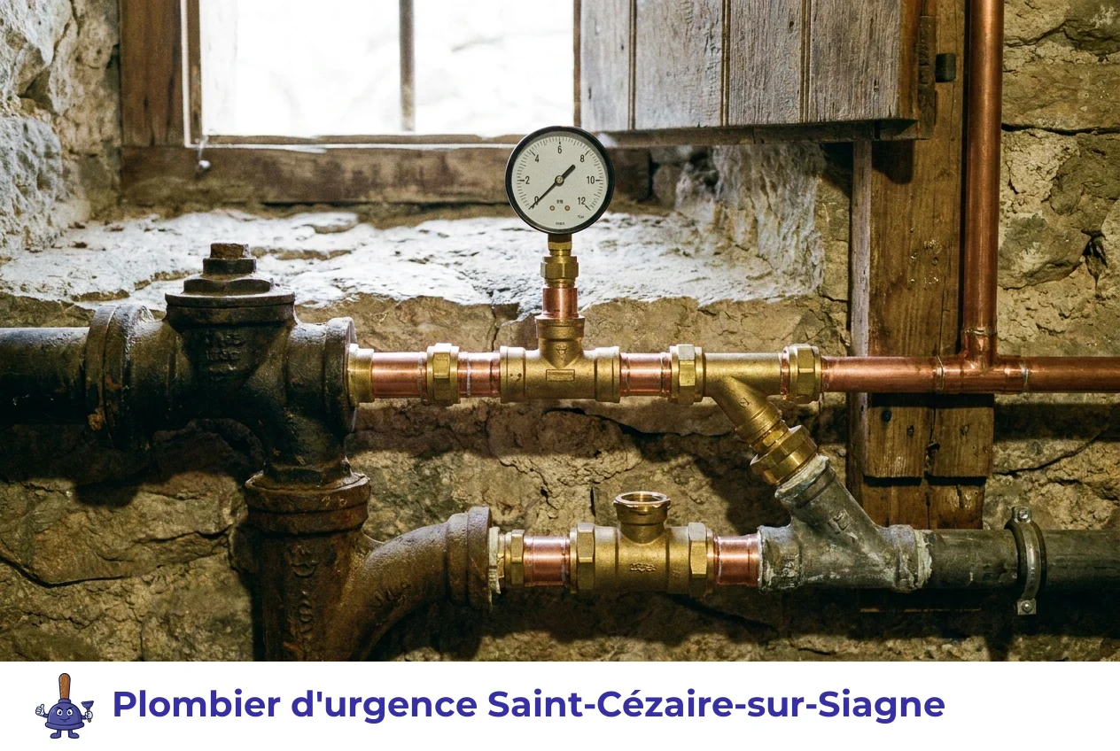 Plombier d'urgence à Saint-Cézaire-sur-Siagne
