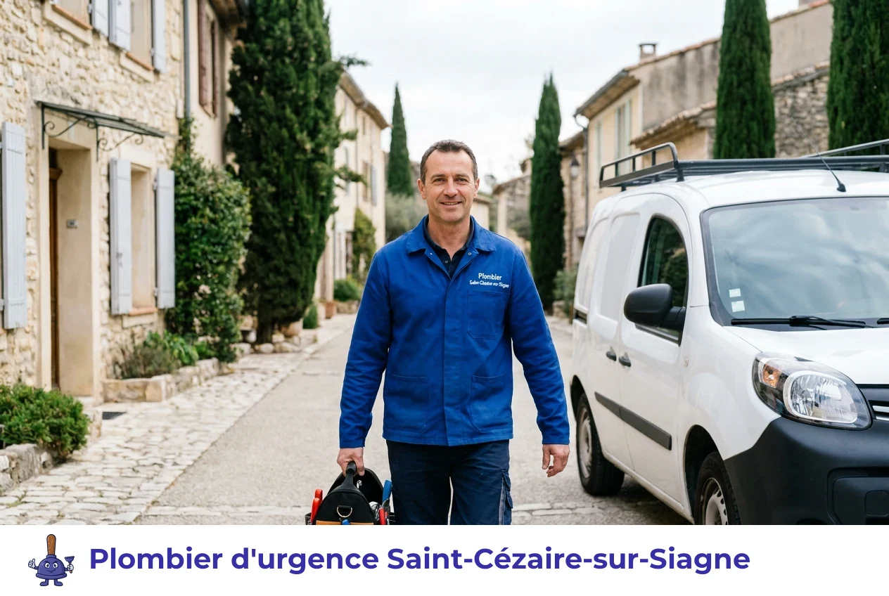 Plombier d'urgence à Saint-Cézaire-sur-Siagne