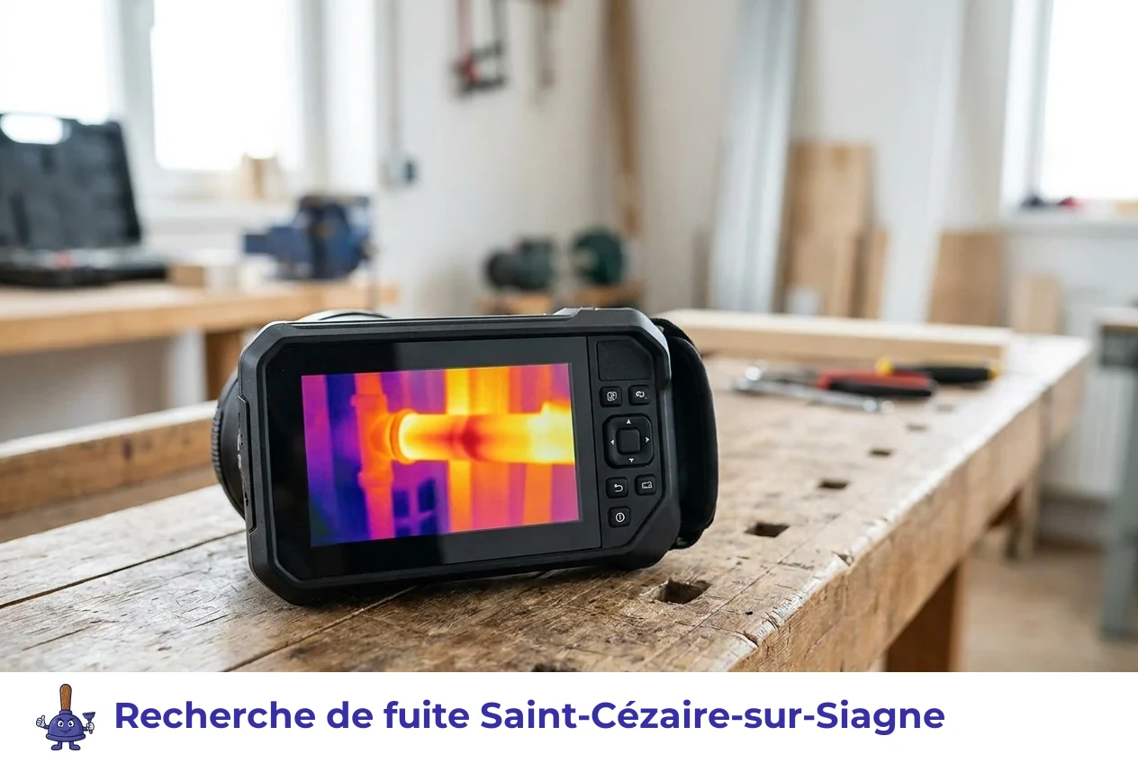 Recherche de fuite à Saint-Cézaire-sur-Siagne