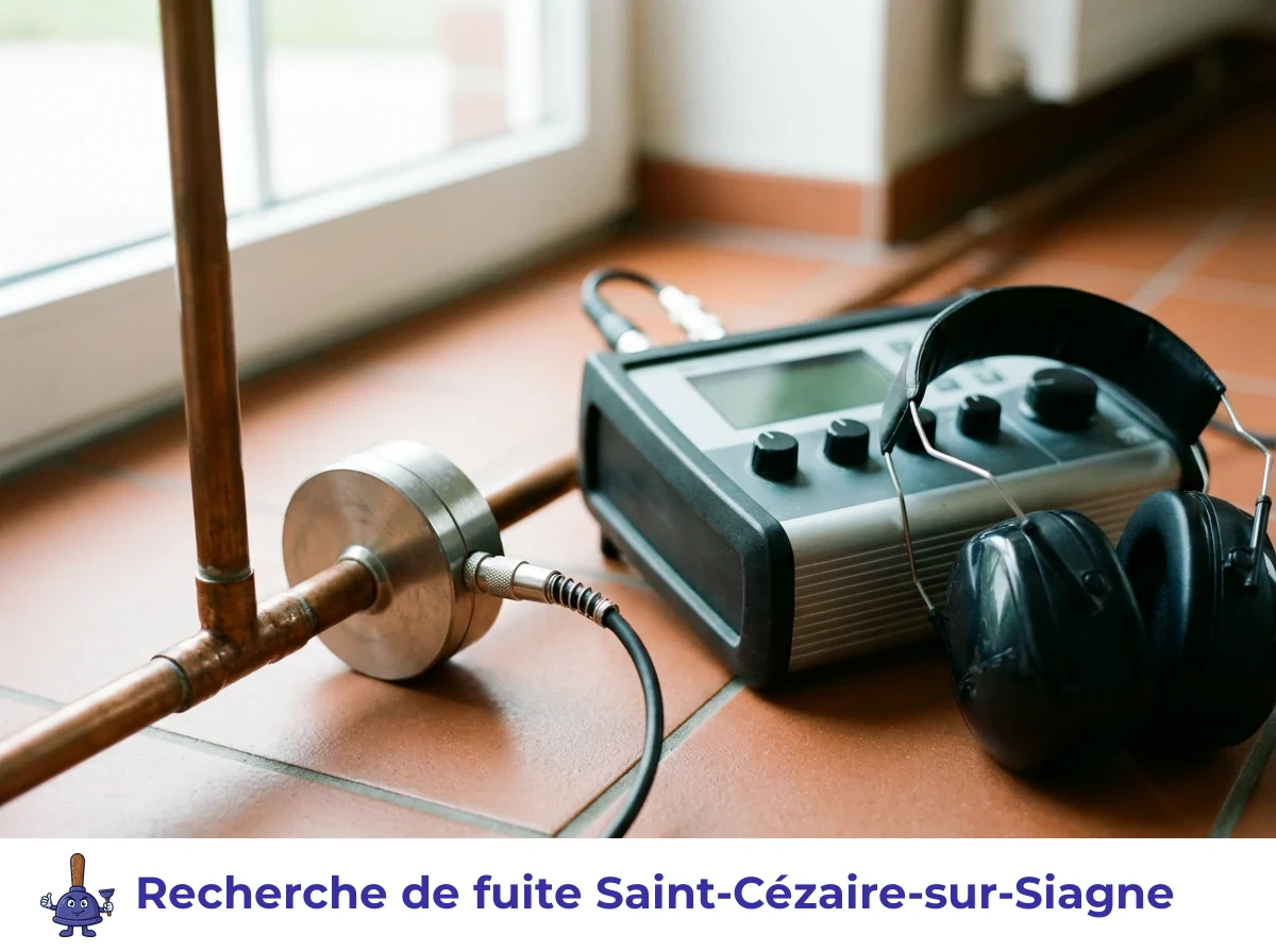 Recherche de fuite à Saint-Cézaire-sur-Siagne