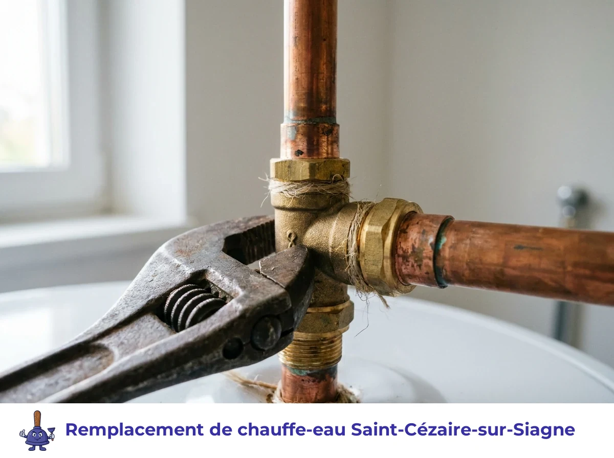 Remplacement de chauffe-eau à Saint-Cézaire-sur-Siagne