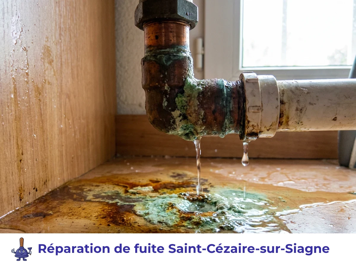 Réparation de fuite à Saint-Cézaire-sur-Siagne