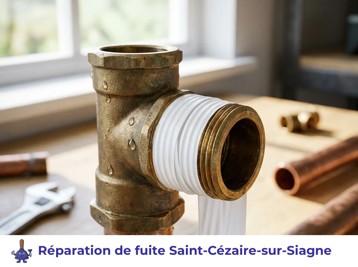 Réparation de fuite à Saint-Cézaire-sur-Siagne